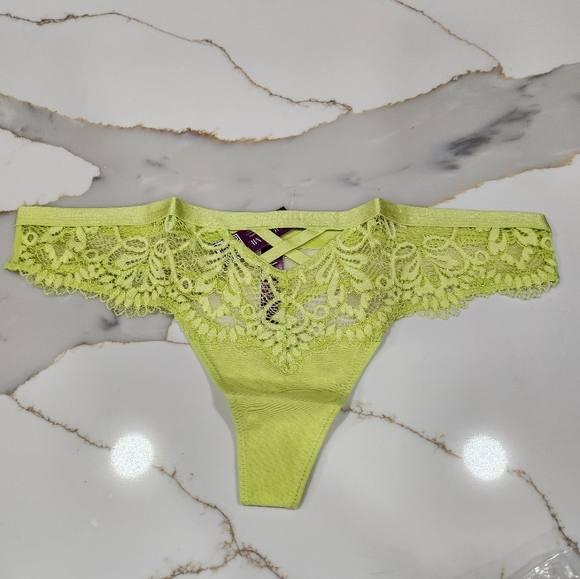 Adore Me Green Thong Panty - Picture 3 of 8